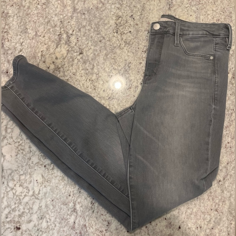 Athleta Sculptek Skinny Jeans Womens 6 Gray‎ Performance Stretch Denim Pants